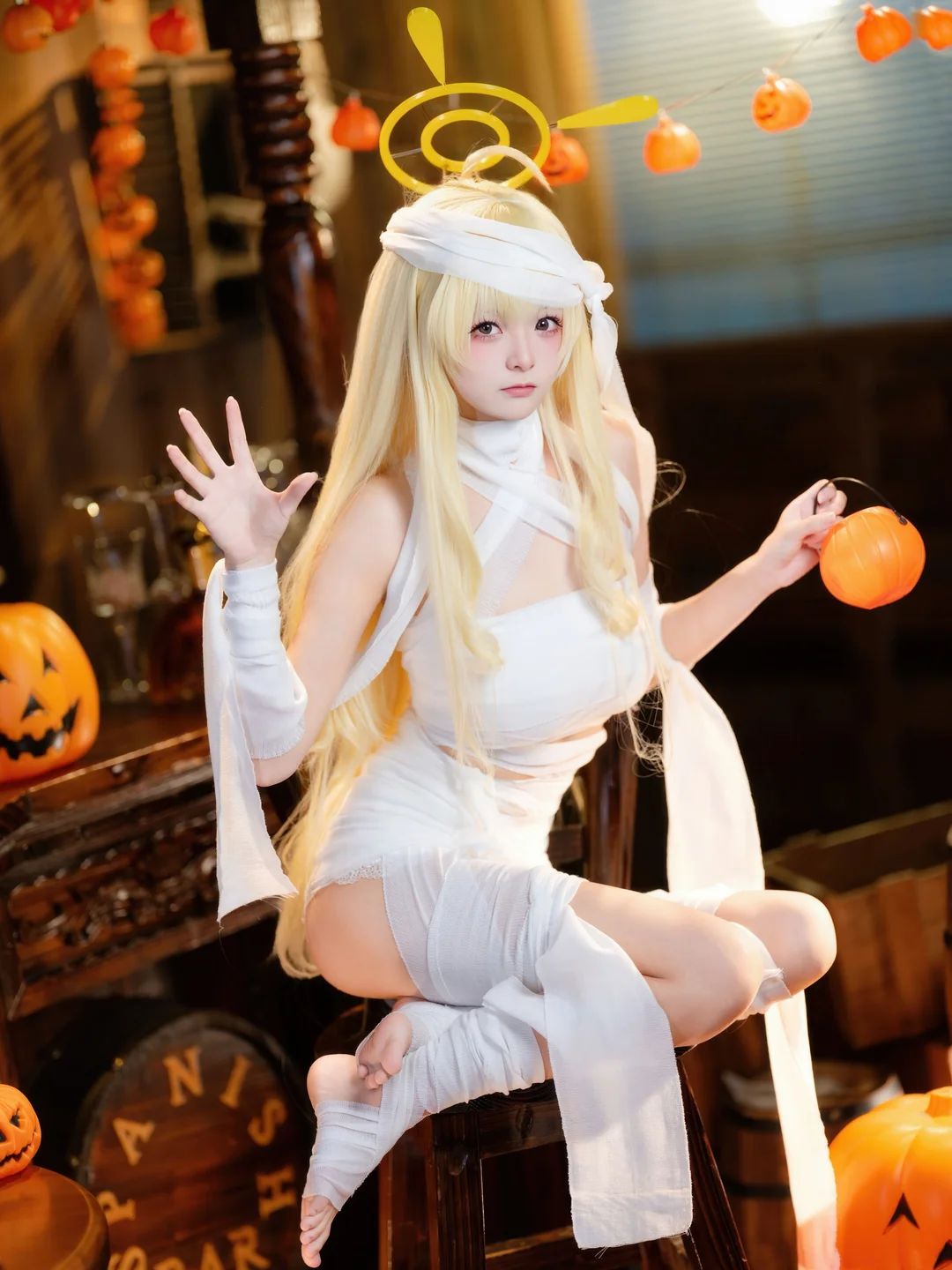 九柒喵 - No.040 好美+妃咲万圣节 [51P-453MB] tg@simisebaisi 【丝足阁】037.webp